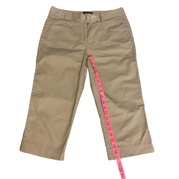 FOCUS 2000 WOMENS PETITE TAN CAPRI CROPPED PANTS/ Size 10P - Picture 9 of 10